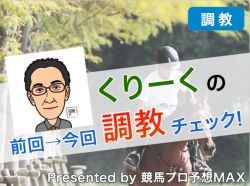 【くりーくの前回→今回調教チェック！】～2016阪神ジュベナイルフィリーズ～