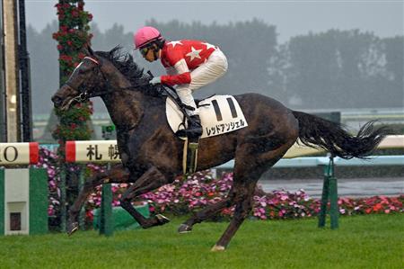 【２歳新馬】札幌５Ｒ　豪雨もなんの、レッドアンシェル完勝