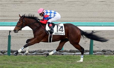 【２歳新馬】阪神５Ｒ　人気のイルヴェントドーロが快勝