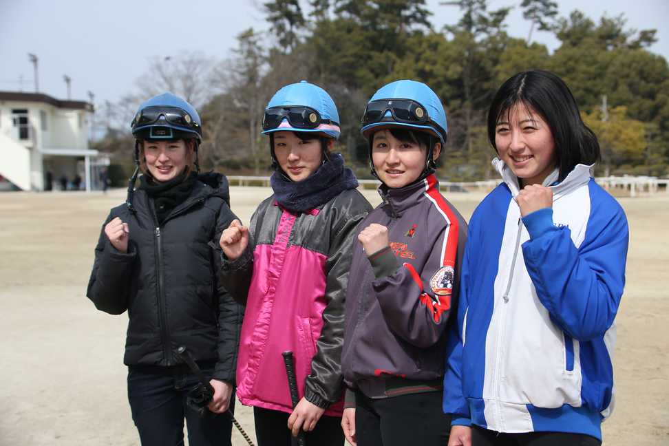 ５日小倉６Ｒに女性騎手４人勢ぞろい　４週連続４度目の競演