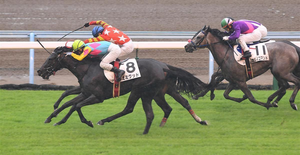 小倉２Ｒ・九州産馬限定の２歳未勝利戦はミミグッドが接戦を制す