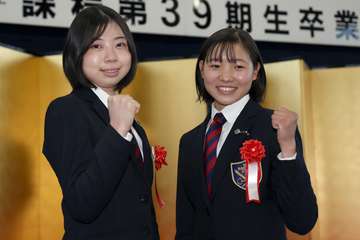 ＪＲＡ競馬学校で卒業式　小林美駒さん＆河原田菜々さんの女性２人含む６人が３月に騎手デビュー