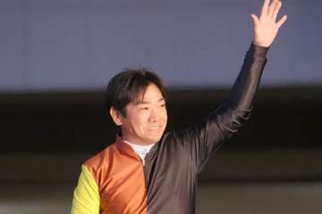 田中勝春騎手が中山で引退式　ＪＲＡ通算１８１２勝「寝不足気味でボーッとしながらレースを迎えました」