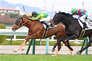 【２歳新馬】阪神５Ｒ　サトノハンターが競り勝つ